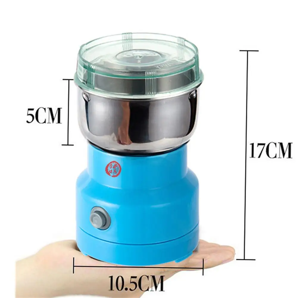 150W Coffee Grinder Electric Mini Coffee Bean Nut Grinder Coffee Beans Multifunctional Home Coffe Machine Kitchen Tool 110/220V