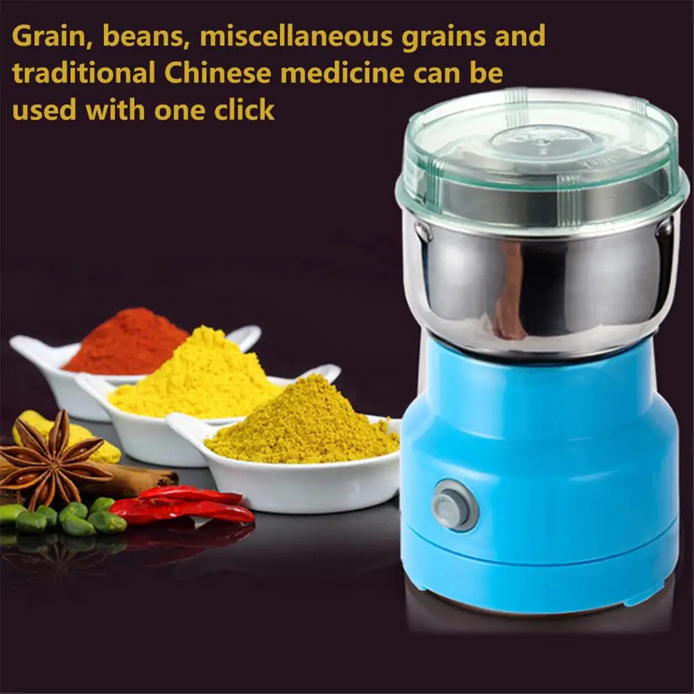 150W Coffee Grinder Electric Mini Coffee Bean Nut Grinder Coffee Beans Multifunctional Home Coffe Machine Kitchen Tool 110/220V