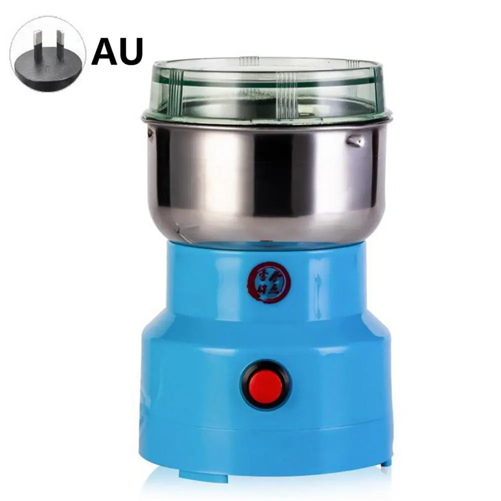 150W Coffee Grinder Electric Mini Coffee Bean Nut Grinder Coffee Beans Multifunctional Home Coffe Machine Kitchen Tool 110/220V