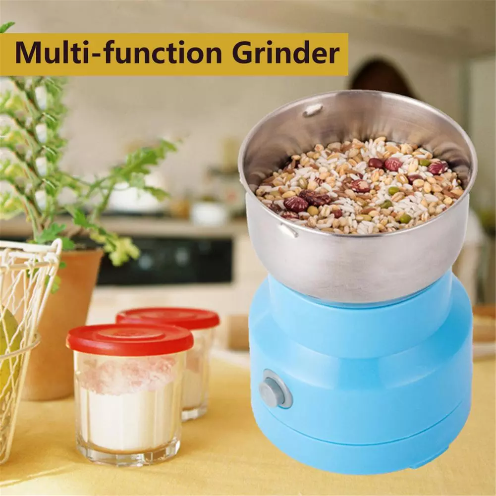 150W Coffee Grinder Electric Mini Coffee Bean Nut Grinder Coffee Beans Multifunctional Home Coffe Machine Kitchen Tool 110/220V