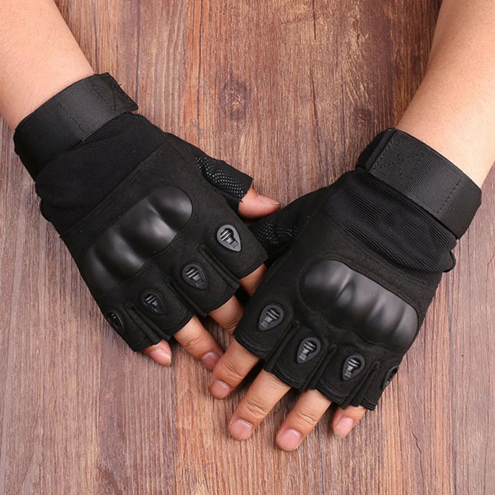 Half Finger Men's Gloves Outdoor Military Tactical Gloves Sports Shooting Hunting Airsoft Motorcycle Cycling Gloves